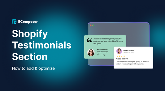 Shopify Testimonials Section