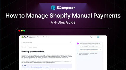 How to Manage Shopify Manual Payments? 2026 Guide