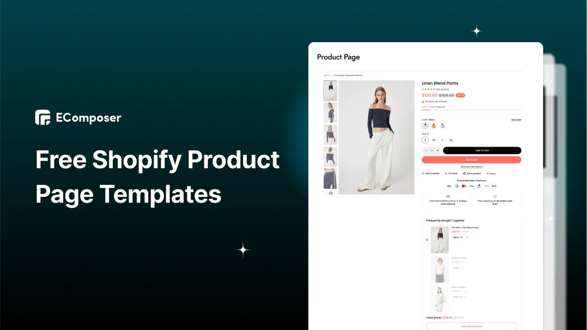 13 Free Shopify Product Page Templates FROM Experts 2026 – EComposer