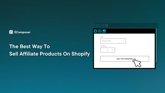 sell affiliate products on shopify