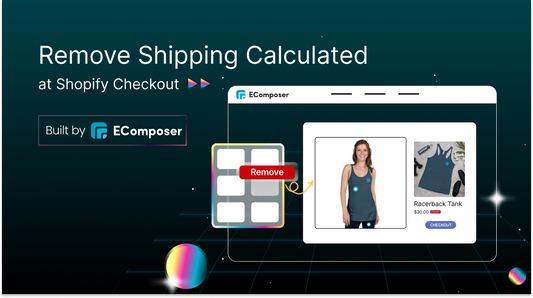 How to Remove Shipping Calculated at Shopify Checkout