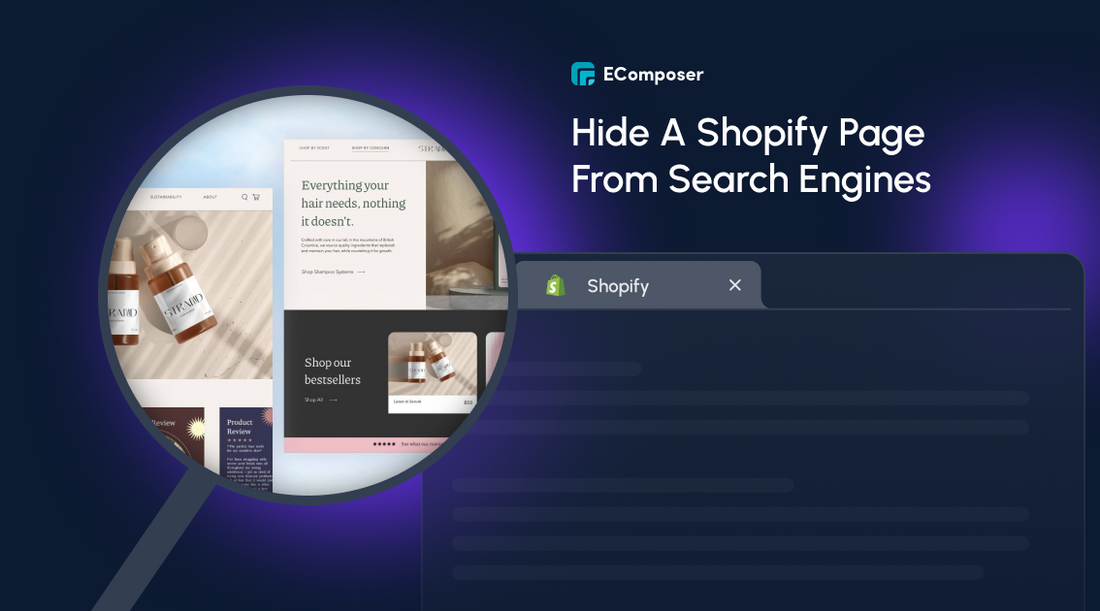 Hide A Shopify Page