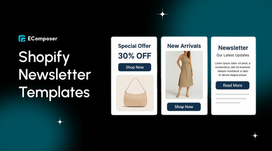 shopify newsletter templates