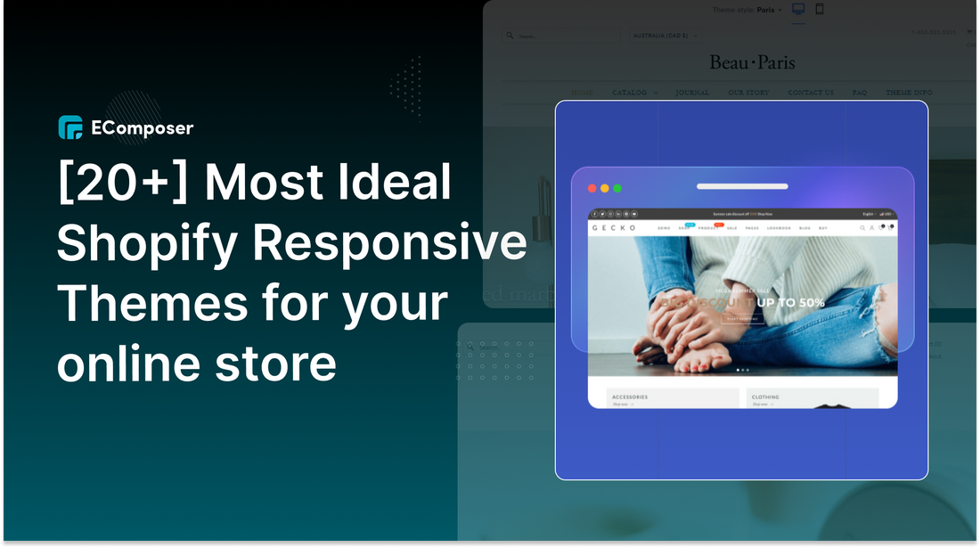 [20+] Best Shopify Responsive Themes for eCommerce store