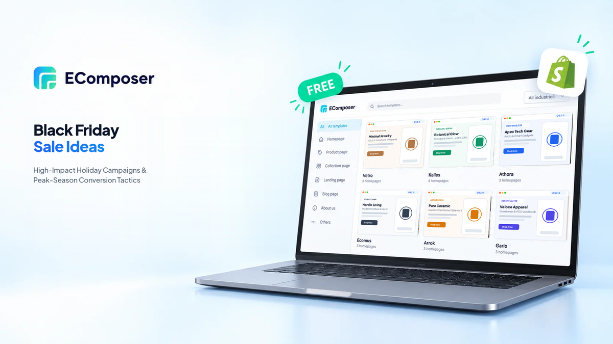 20+ Black Friday Sale Ideas for Small Businesses 2026 - EComposer Guide