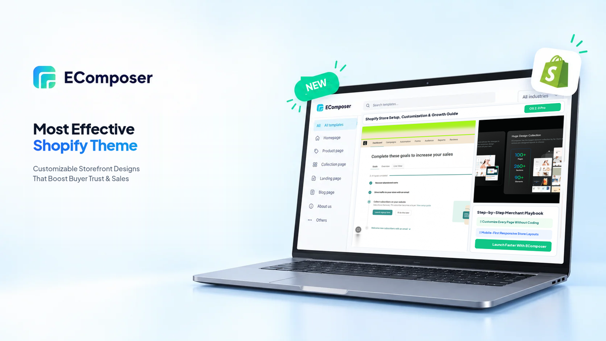 [7+] Most effective Shopify Theme React for your store - EComposer Guide