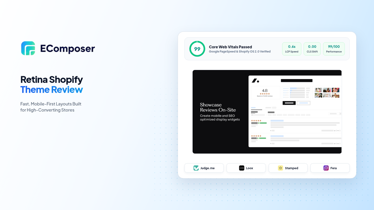 Retina Shopify Theme Review: Features, Pros, Cons & Ratings - EComposer Guide