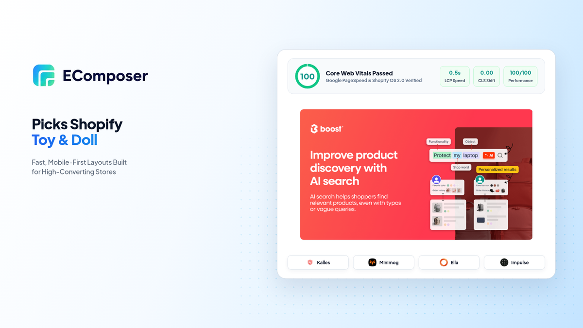 9+ Top Picks Shopify Toy & Doll Themes for 2026 - EComposer Guide