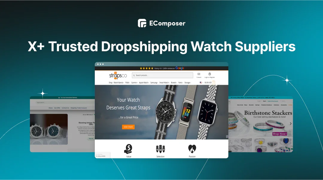 7+ Best Trusted Watch Suppliers for Dropshipping Your Brand